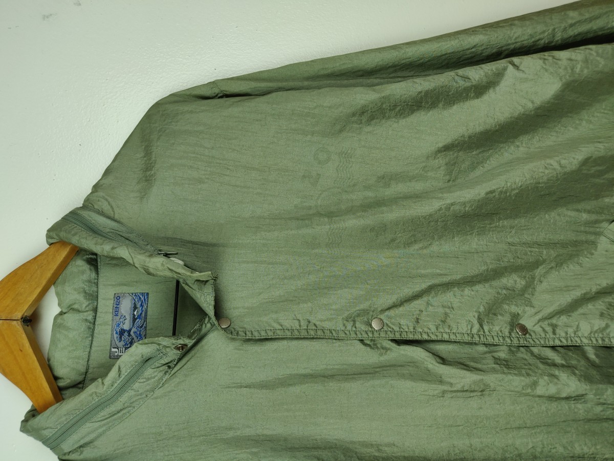Green - Final Drop! Jeans Anorak Windbreaker Jacket - 4