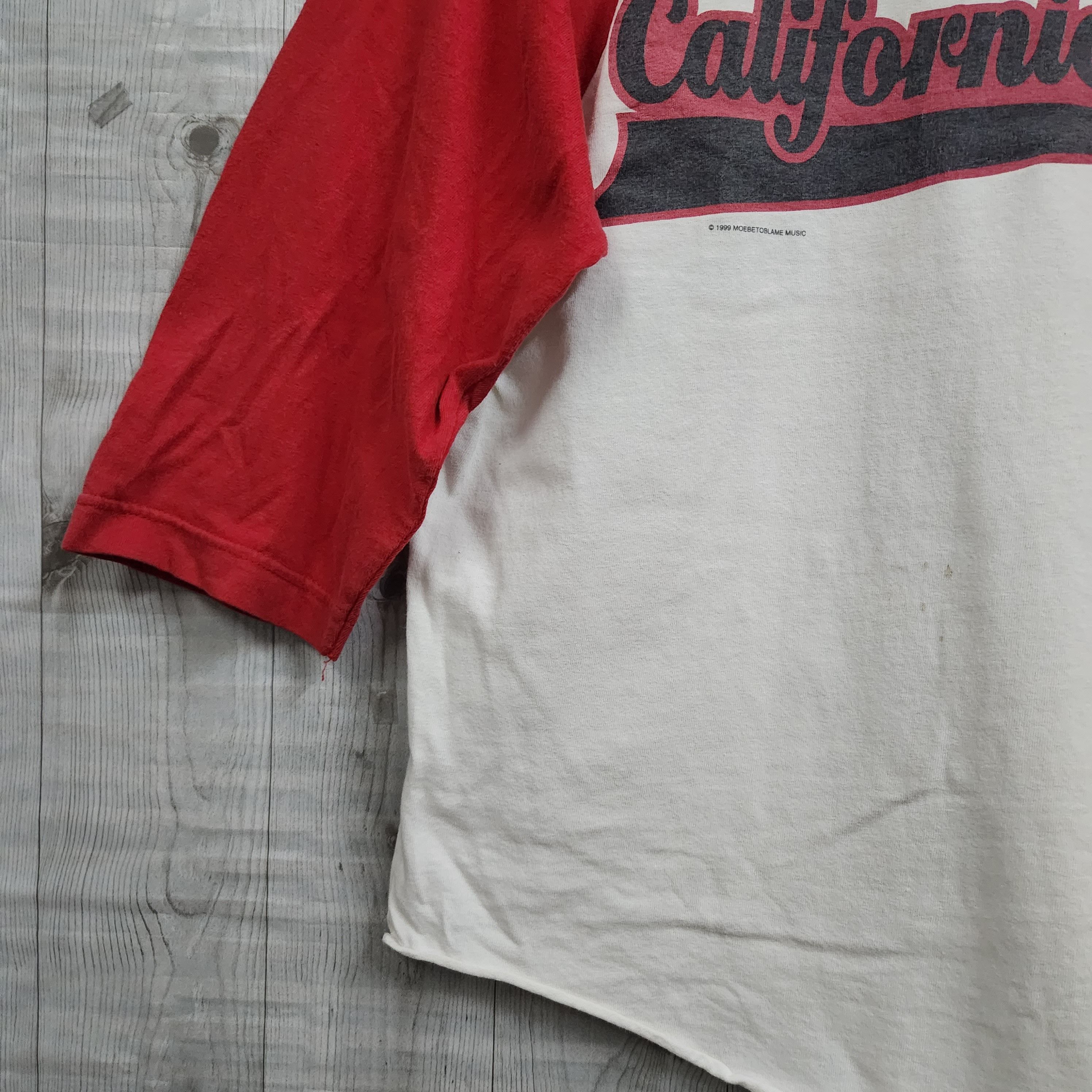 Vintage Red Hot Chili Peppers Californication Raglan 1999 - 9
