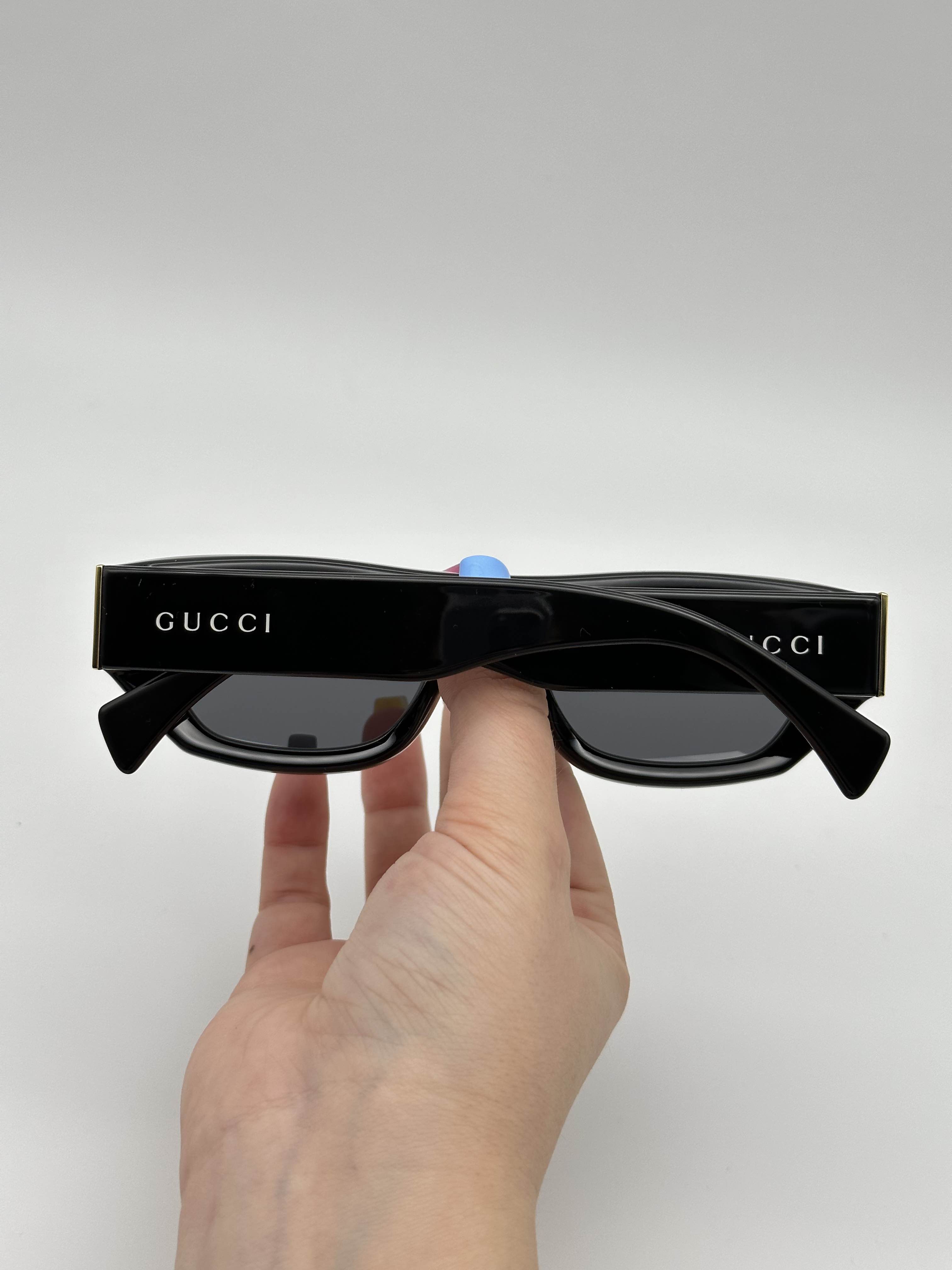 BRAND NEW GUCCI GG1134S 002 Black/Grey Unisex Sunglasses - 6