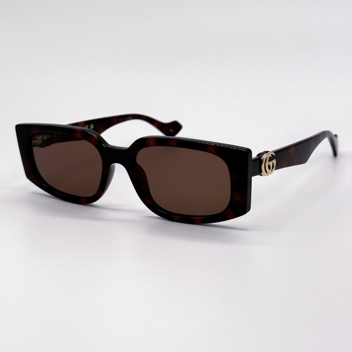 NEW GUCCI GG1534S 002 HAVANA BROWN SQUARE WOMEN SUNGLASSES - 4