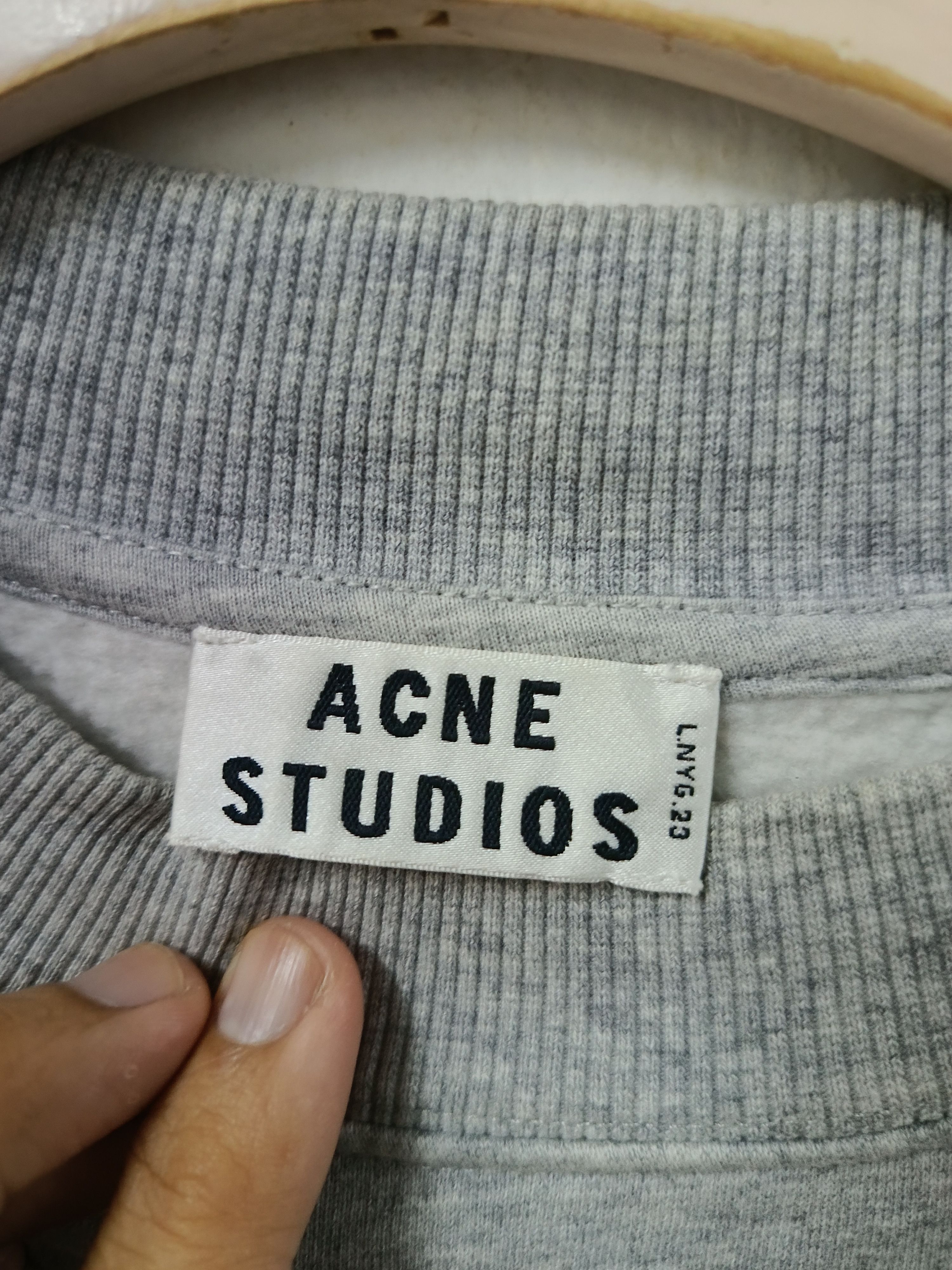 Acne Studio Bird FL cropped jumper - 11