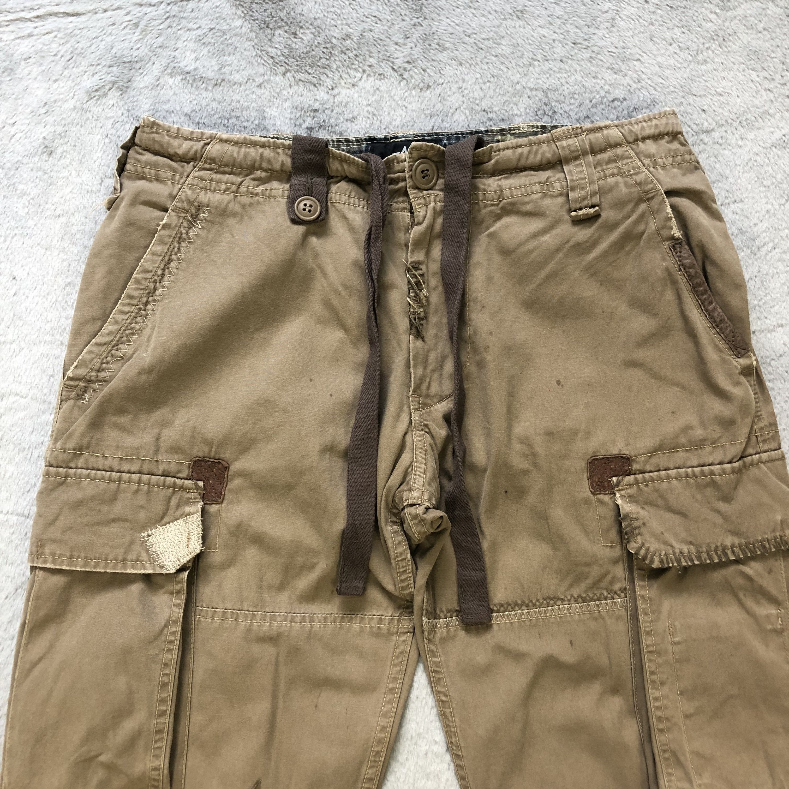 BONDAGE ALPHA INDUSTRIES CARGO PANTS #6662-78 - 2