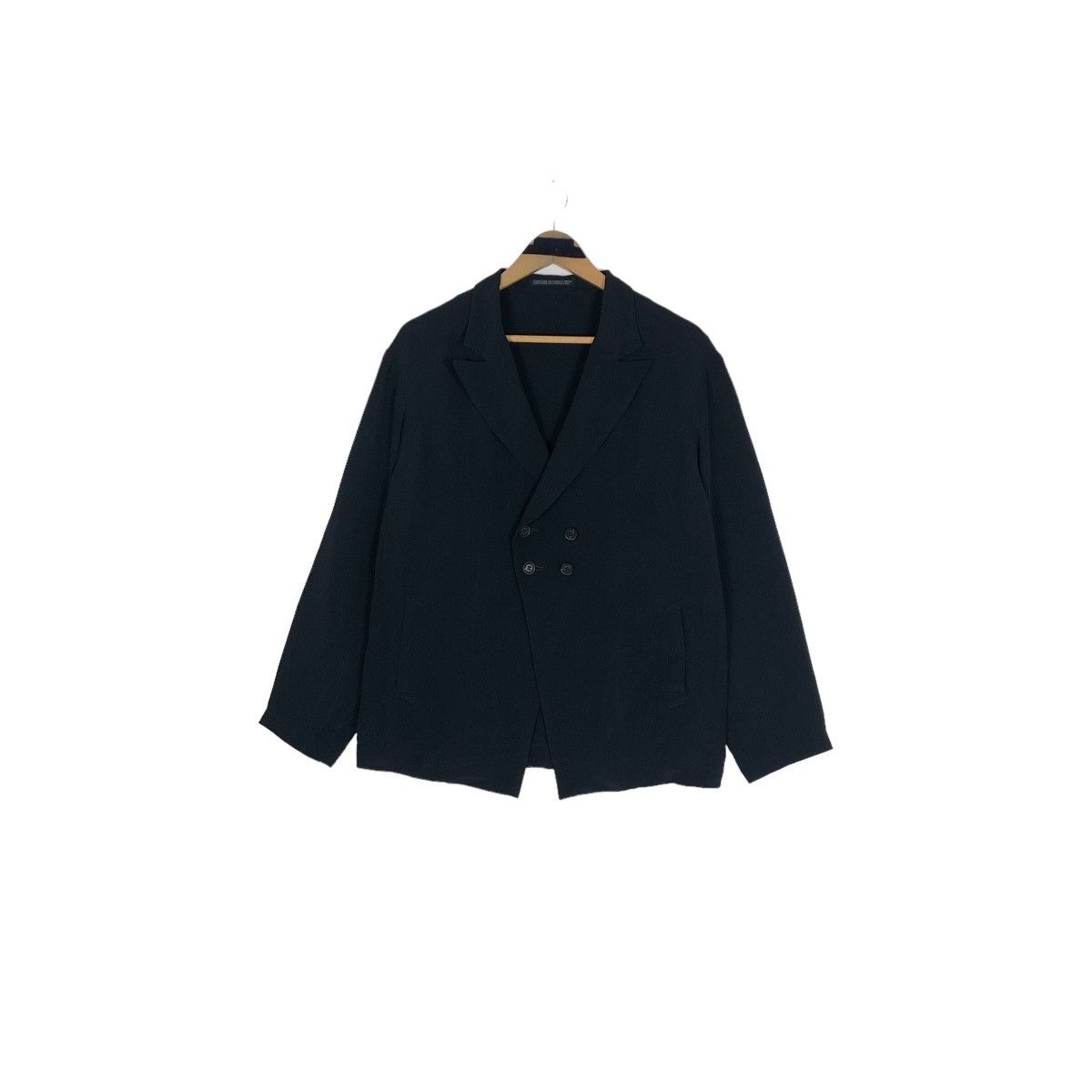 Yohji Yamamoto Femme Rayon Single Breasted Light jacket - 3