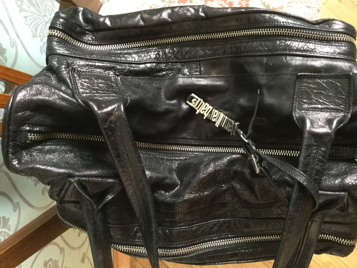 Gianni Barbato - Big leather bag.Like Saint Laurent or Dior bags - 3