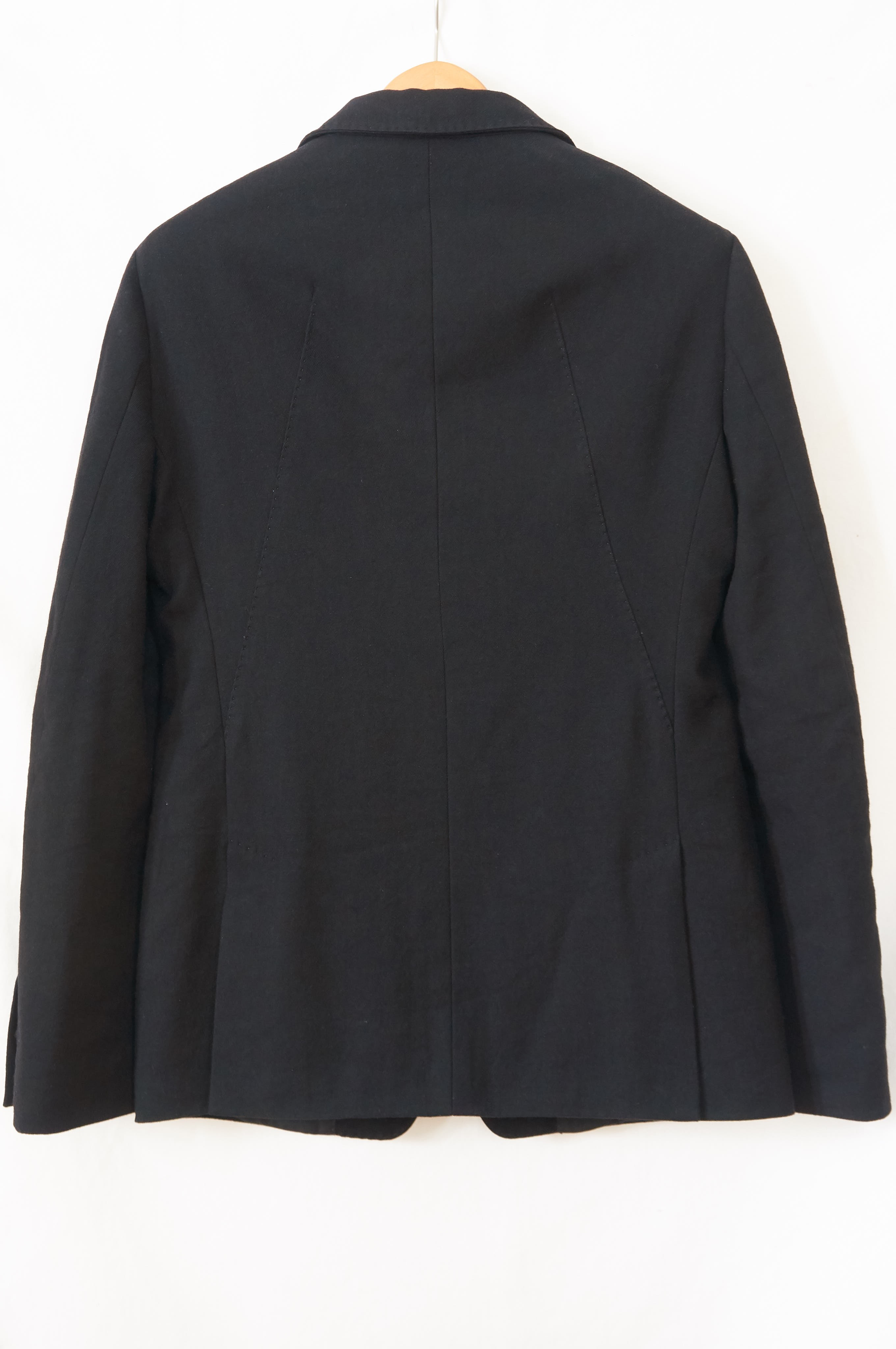 Cashmere linen slim tailored jacket - 2