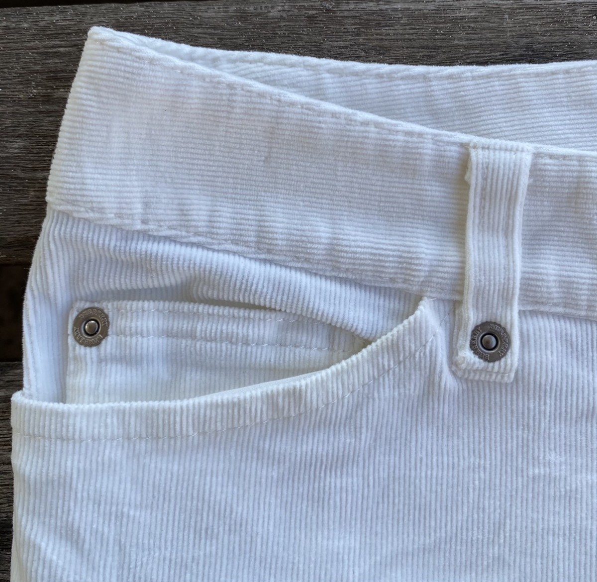 Burberry London Denim Corduroy Pants Made in Japan - 4