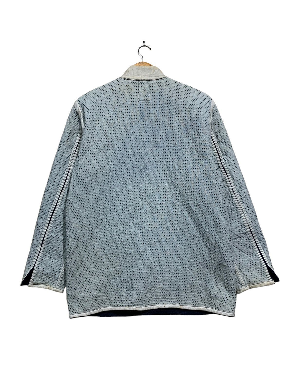 🔥BLUE BLUE JPN SASHIKO BORO REVERSIBLE JACKETS - 4