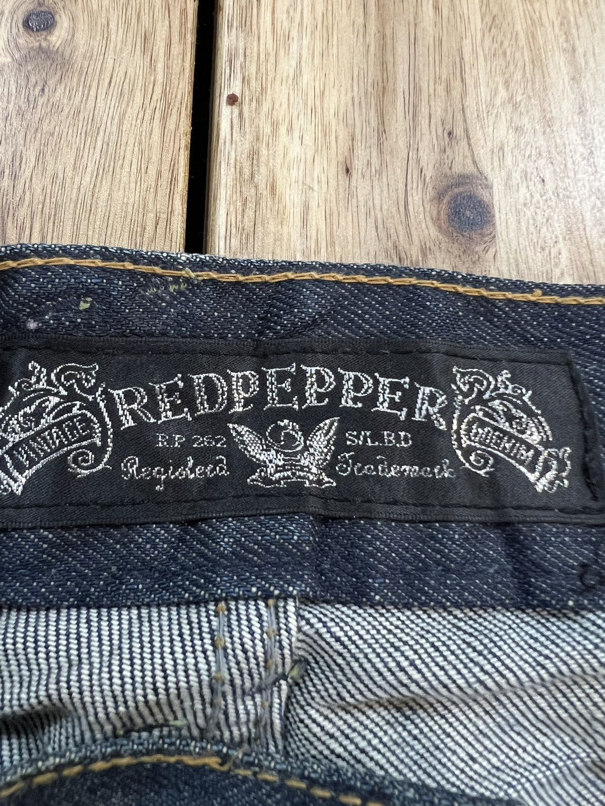 Vintage - Red Peppers & Denim Jeans - 10