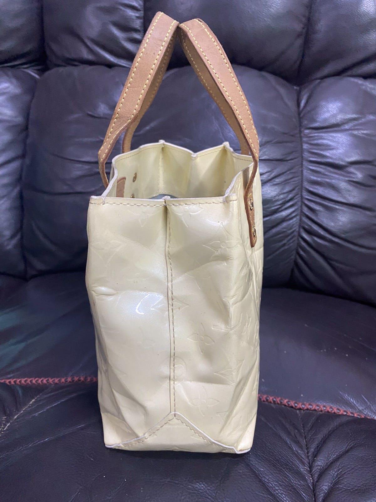 Authentic Louis Vuitton Vernis Mini Tote Bag - 4