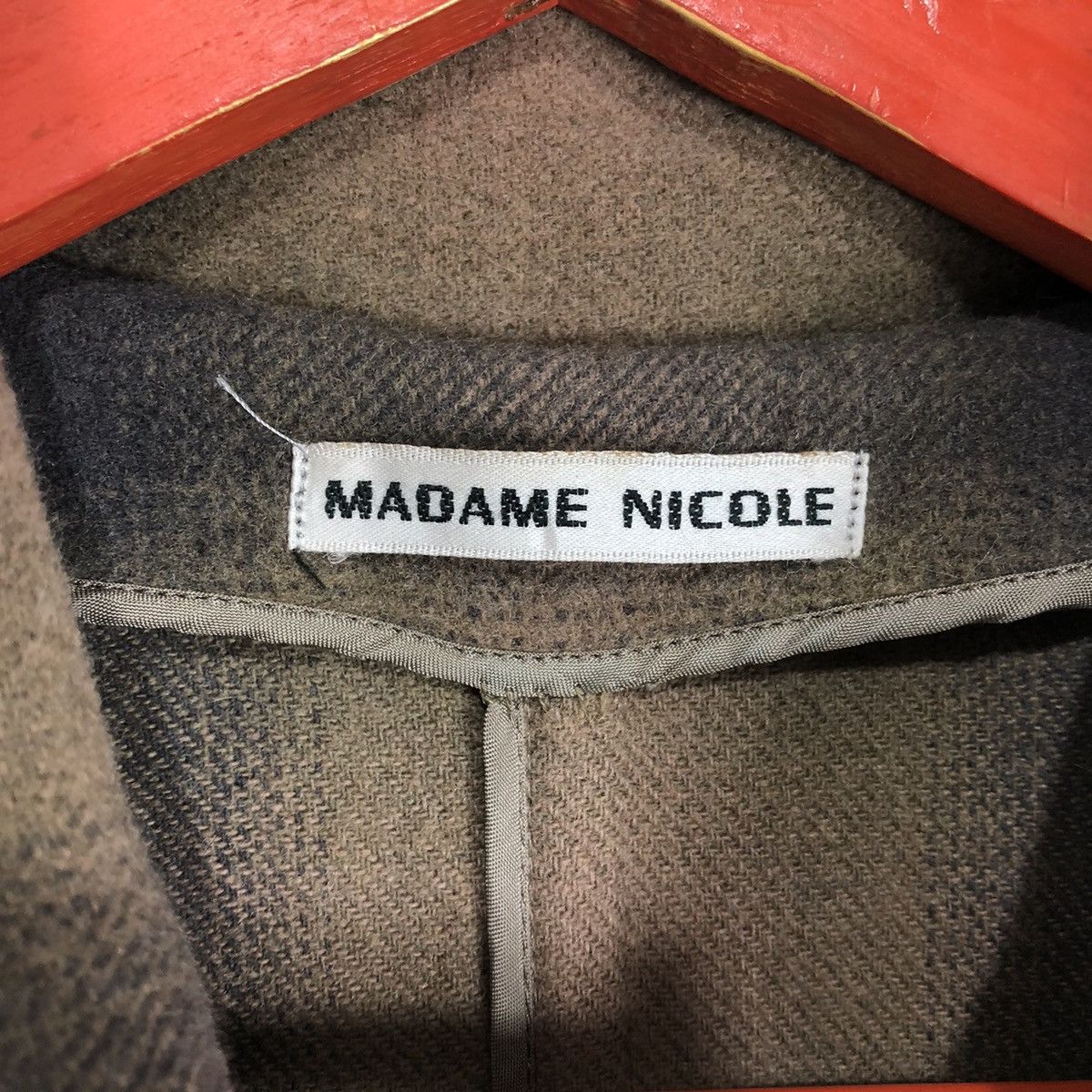 Vintage Madame Nicole Matsuda Plaid Coat - 7