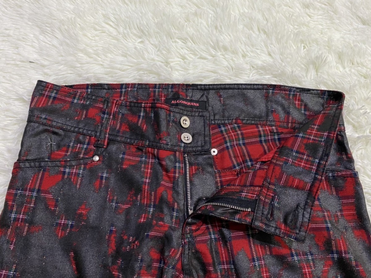 Custom Made - Algonquins Paint Painting Flare Pants - 12