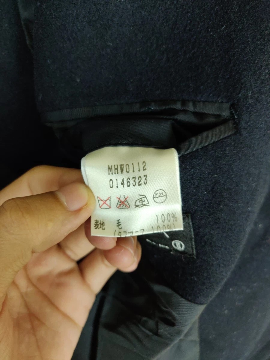 Black -  Final Drop!  MHL Heavy Peacoat Outer Winter Jacket - 7
