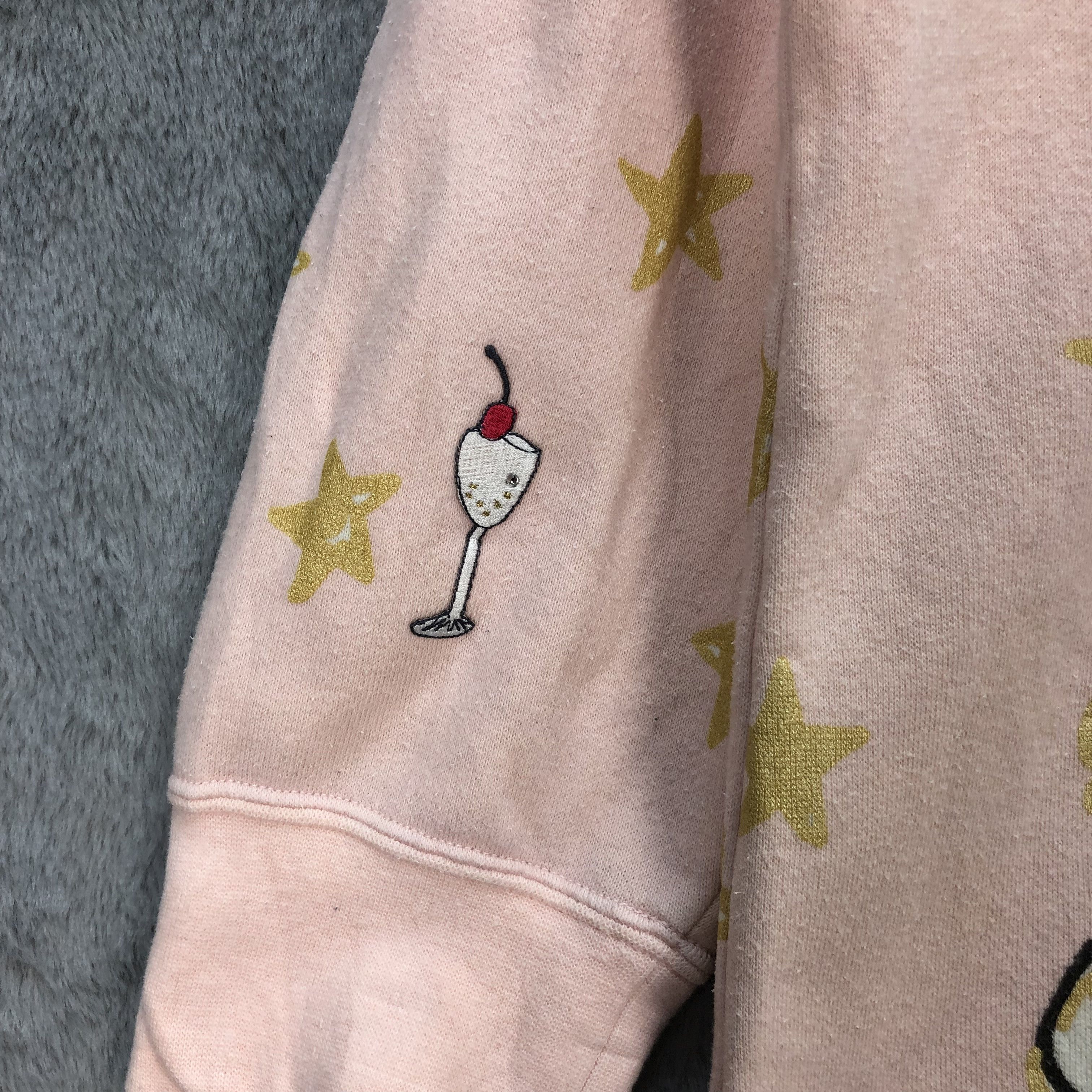 Tsumori Chisato Sleep Star Fleece Long Sweatshirts #5682-202 - 7