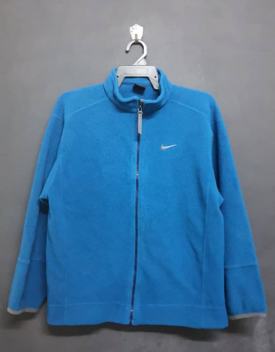 Fleece Zip Up Sweater - 1