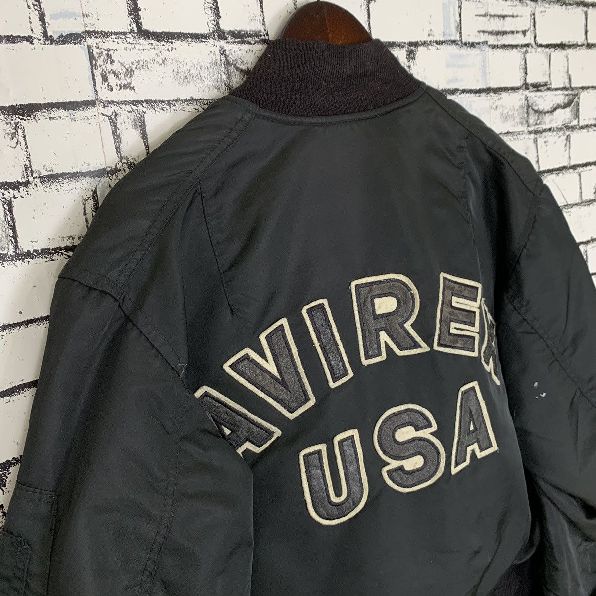 Avirex American Military Bomber Jacket Avirex Flight Jacket - 13