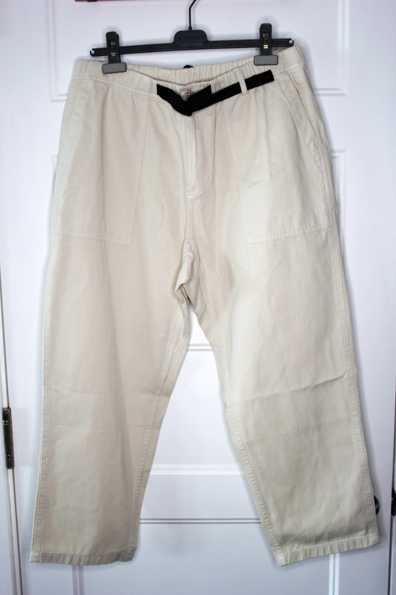 BNWT SS23 GRAMICCI LOOSE TAPERED PANTS OFF WHITE S - 2