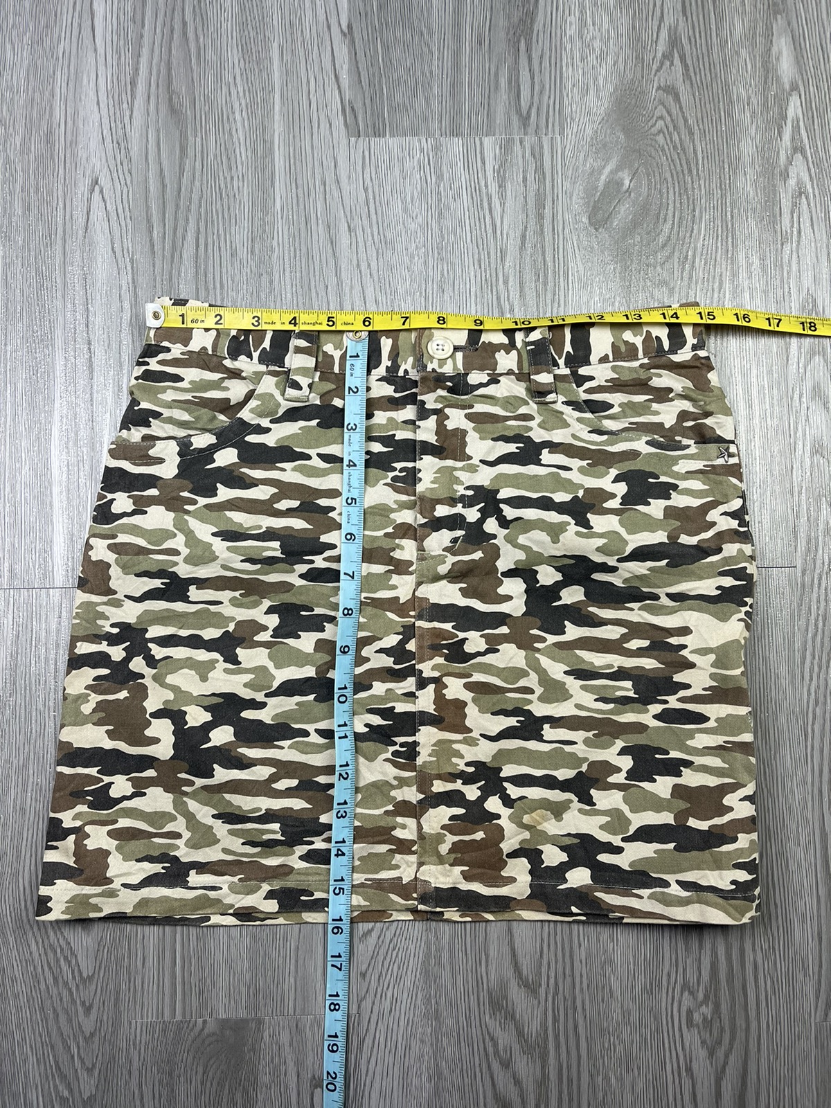 Japanese Brand - ANQUIET* Japan military camo utilities skirt - 8