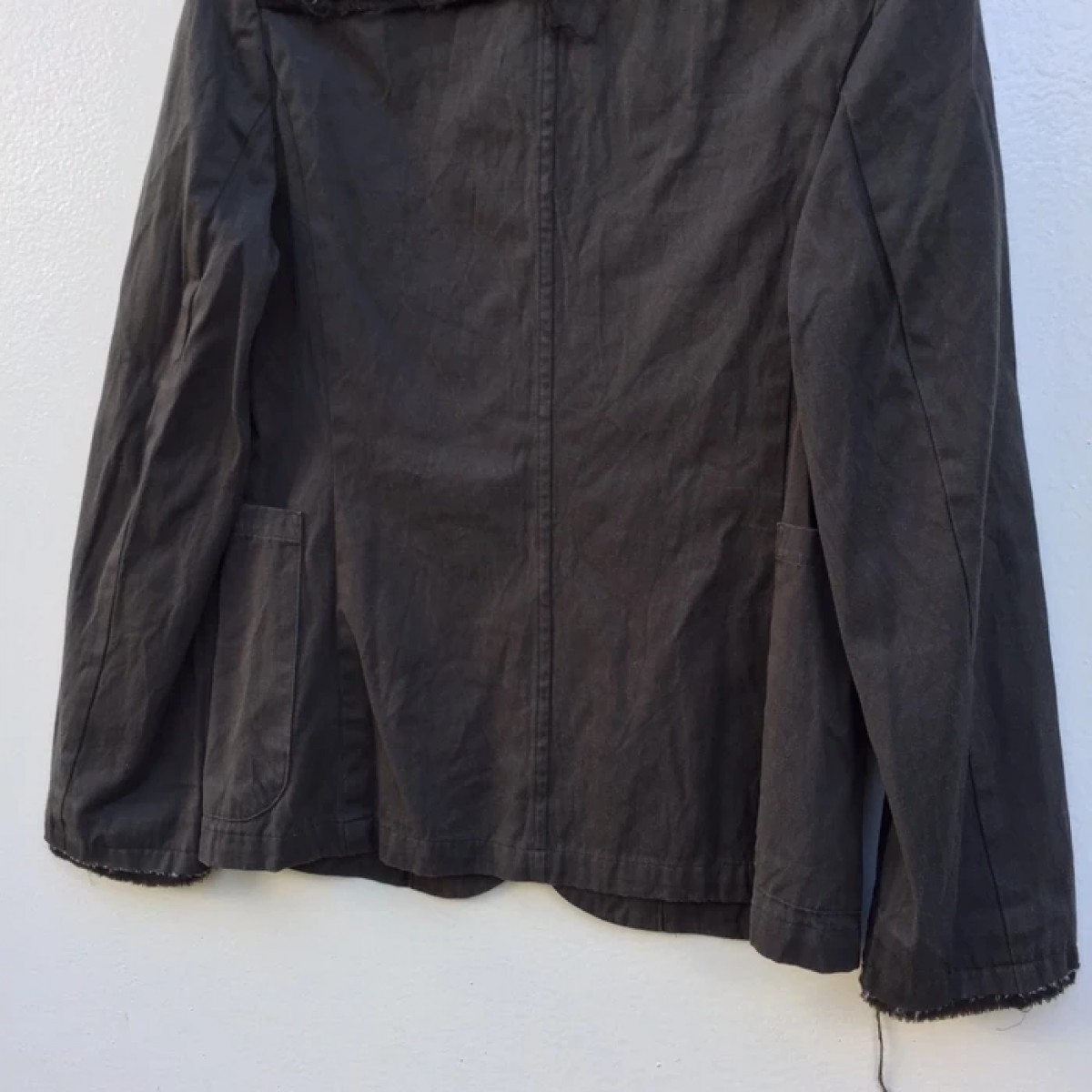 Issey Miyake - Vintage I.S Sunao Kuwahara Raw Cut Design Jacket - 8