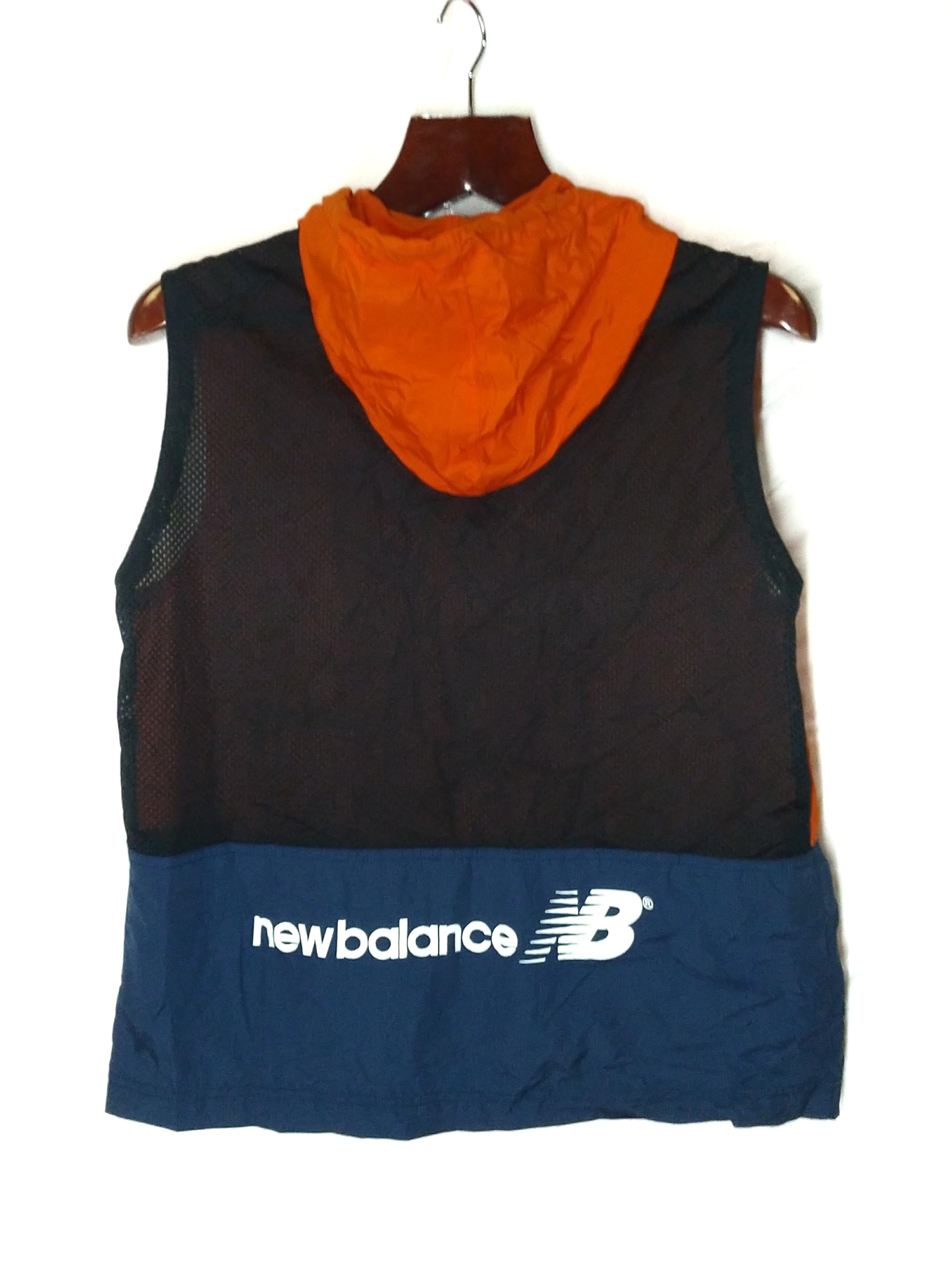 New Balance Sleeveless Windbreaker Jacket Hoodie - 5