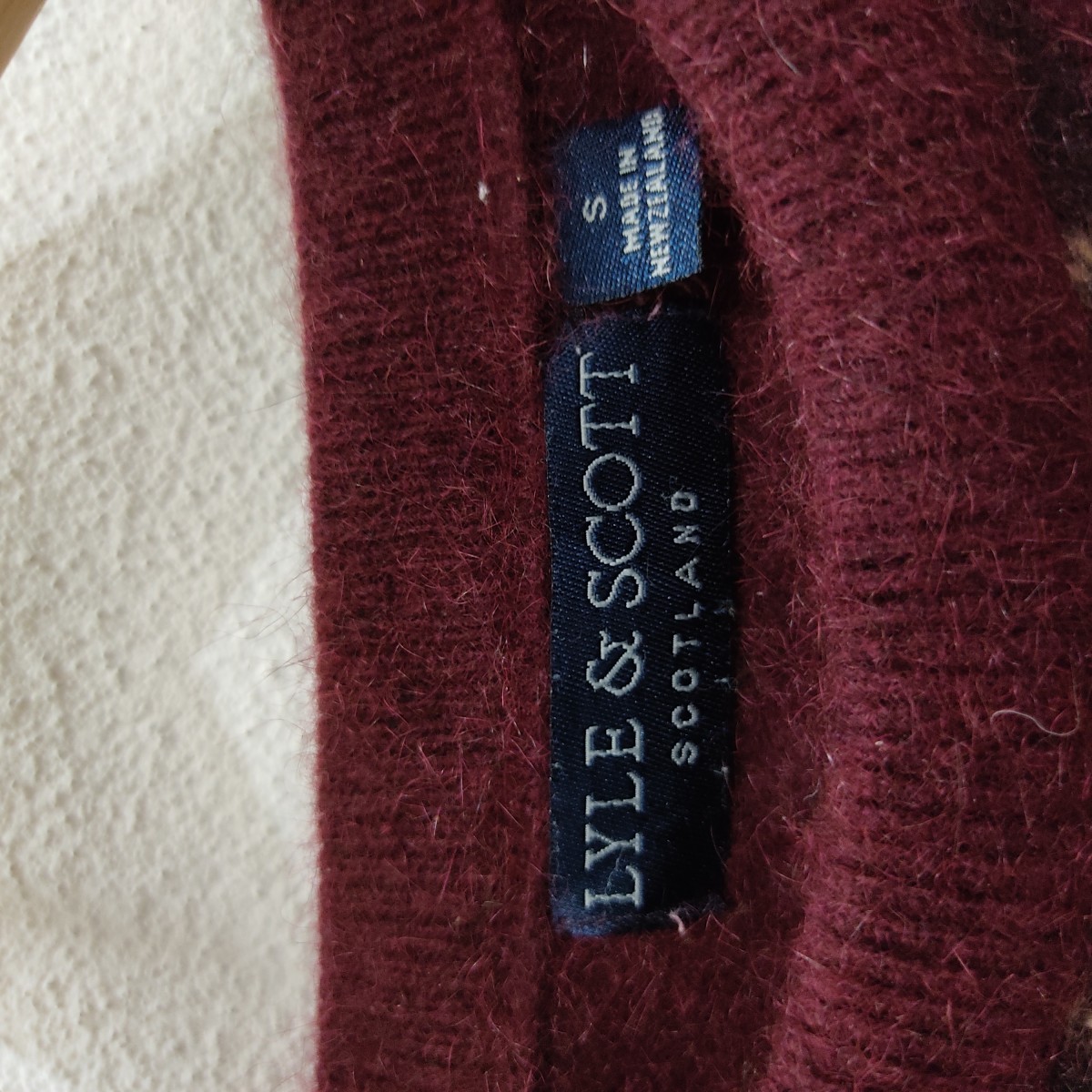 Lyle & Scott - Scotland Wool Fur Pullover Sweater - 6
