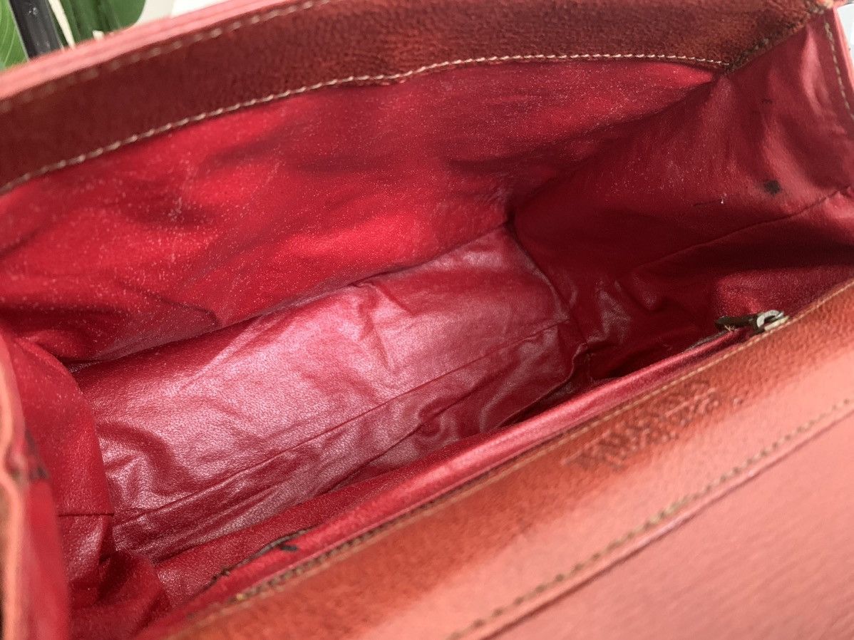 Vintage Jean Paul gualtire marron leather handbag - 12