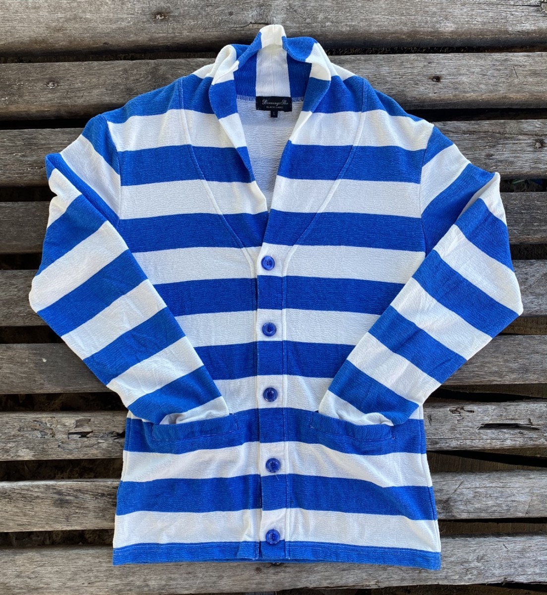 Cardigan - Bernings Sha Black Label Stripes - 2