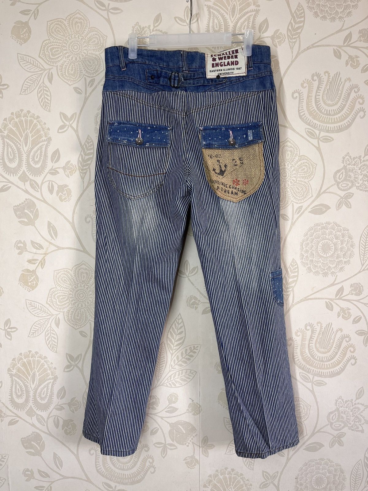 Vintage - Lime Inc Lot 9 Hickory Distressed Denim Jeans - 2