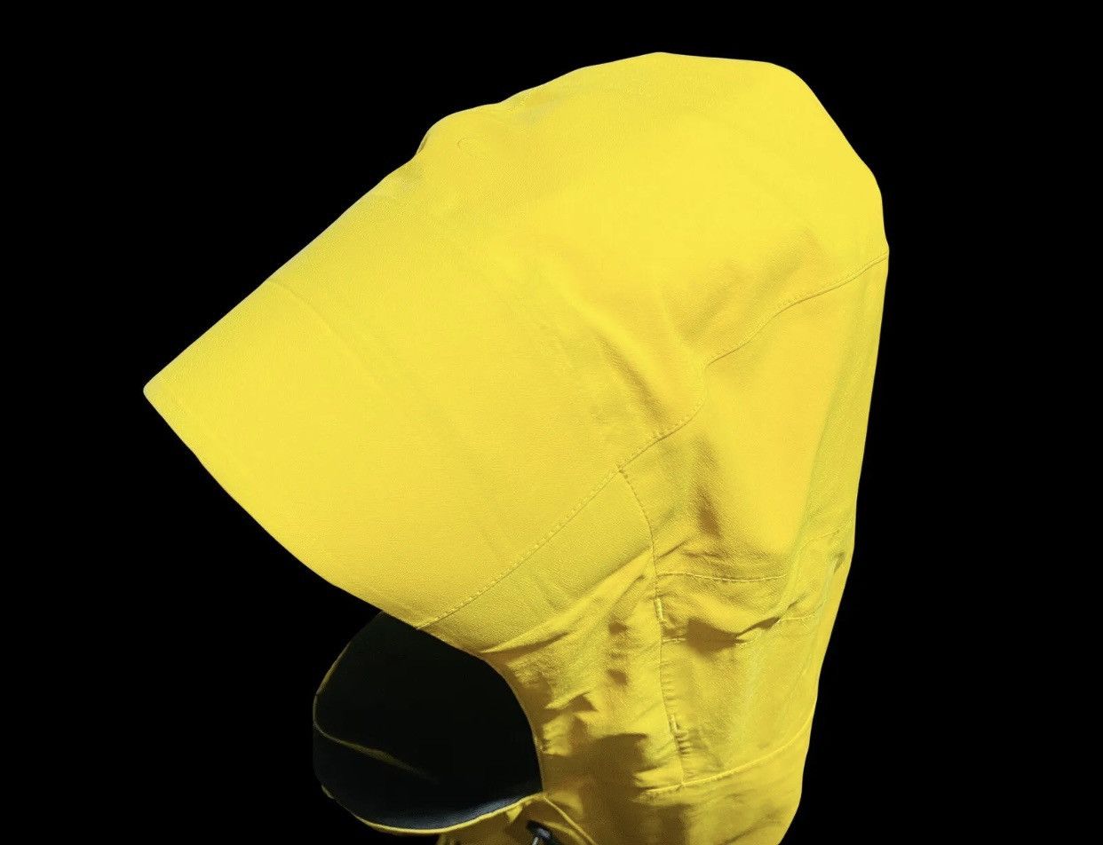 The North Face GoreTex Pro Recco Ski Jacket Raincoat Yellow - 15