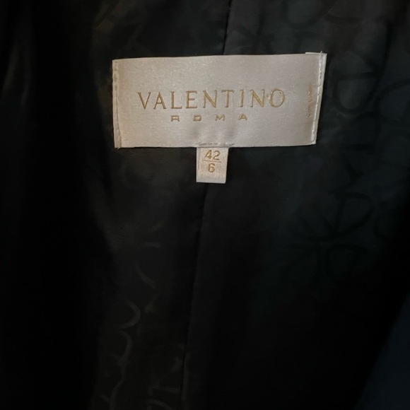 Valentino Ruffle Trench Coat - 5