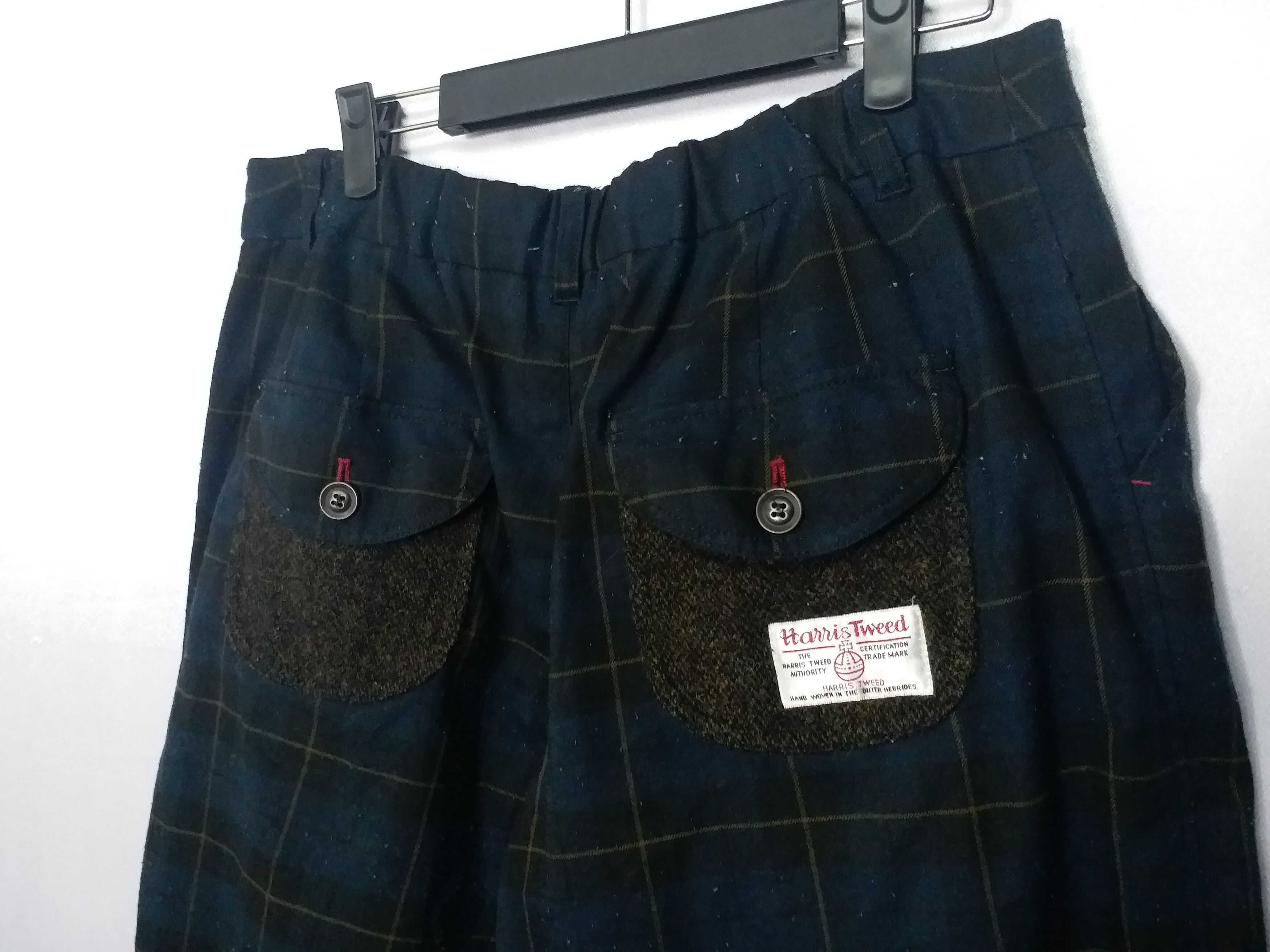 ❌SUMMER SALE❌ Checked Cropped Pants Harris Tweed 3rd Quater - 2