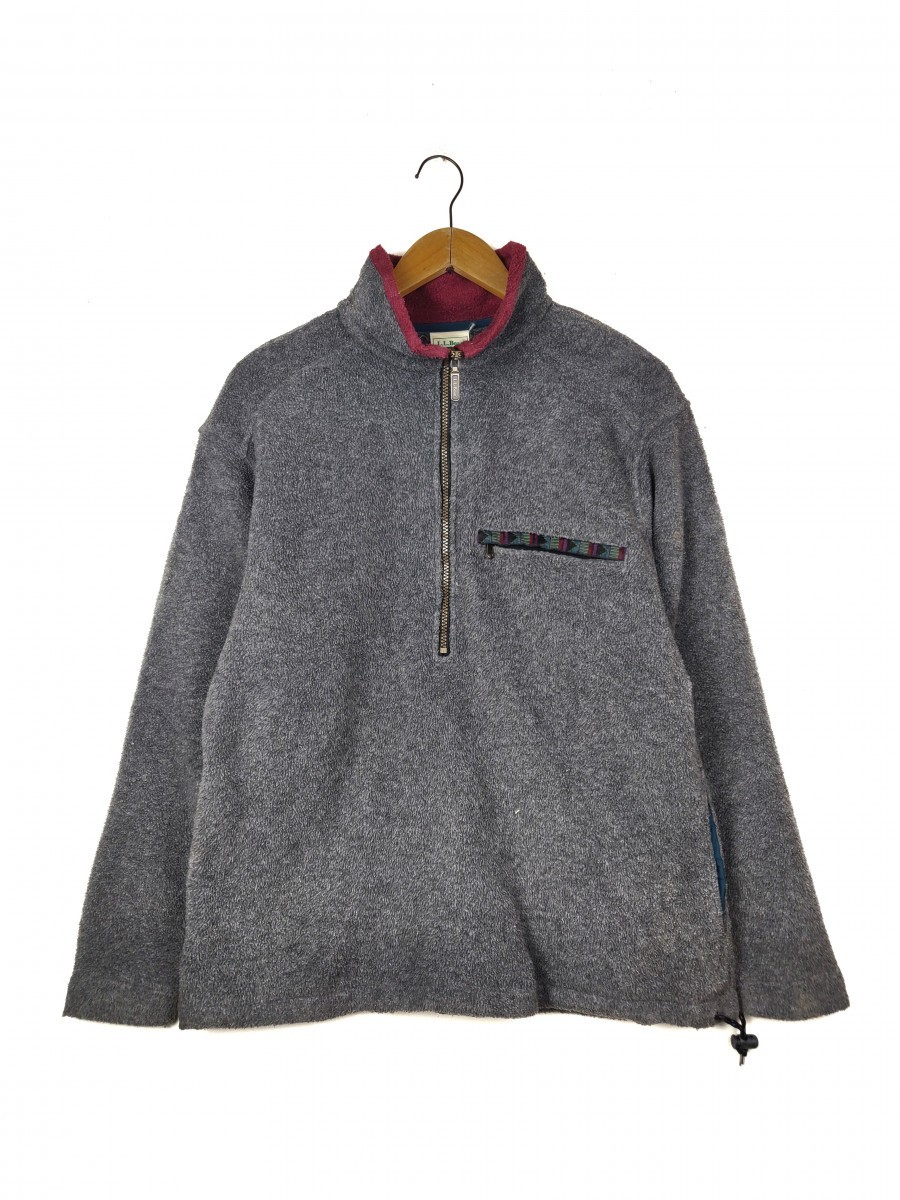 L.L. Bean - L. L. Bean Fleece Sweater Pullover Jacket - 1