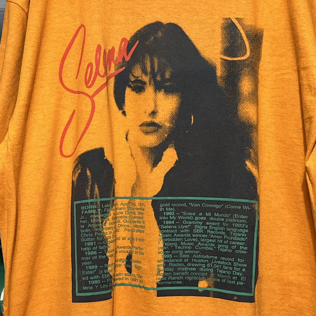 Vintage 90s Selena Quintanilla Memorial Graphic Tee XL - 3