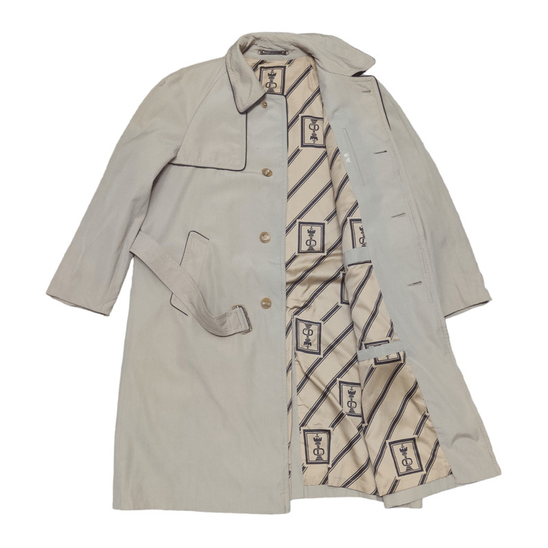 Vintage Lanvin Paris Trench Coat - 1
