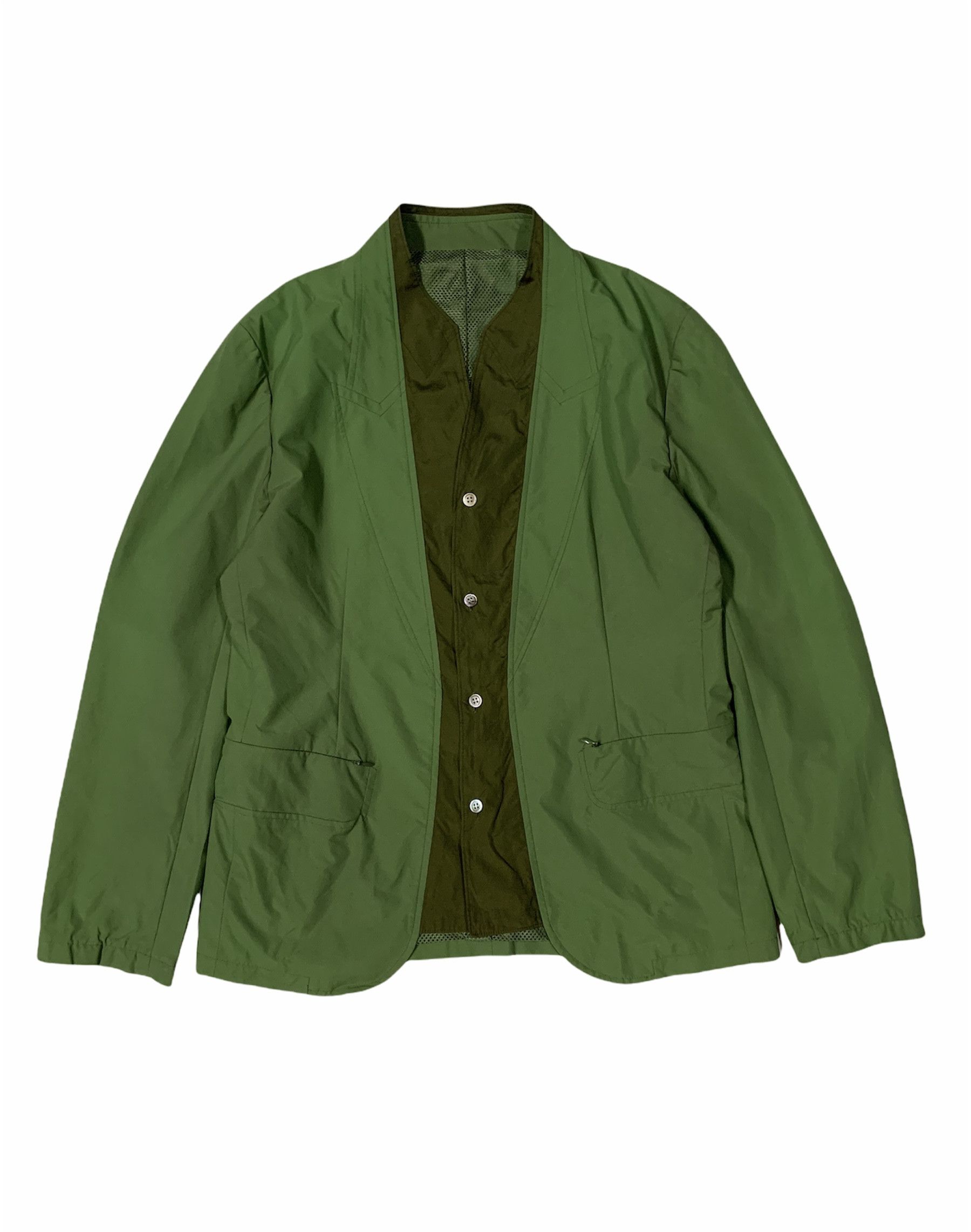 🔥UNDERCOVER CHOATIC DISCHORD JACKETS OLIVE GREEN - 8