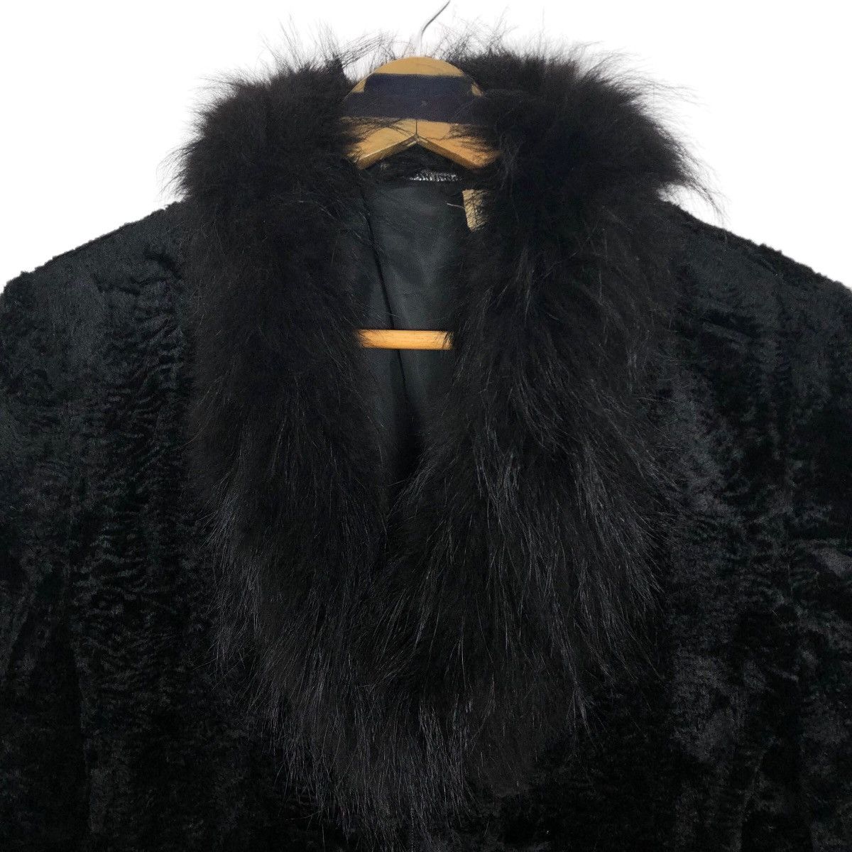 Vintage Valentino Garavani Faux Fur Velvet Jacket - 10