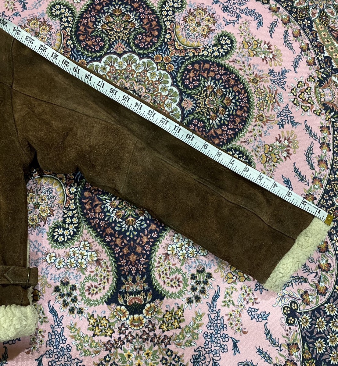 Leather - Made in The World Sherpa Lined B-3 Style Jacket - 21