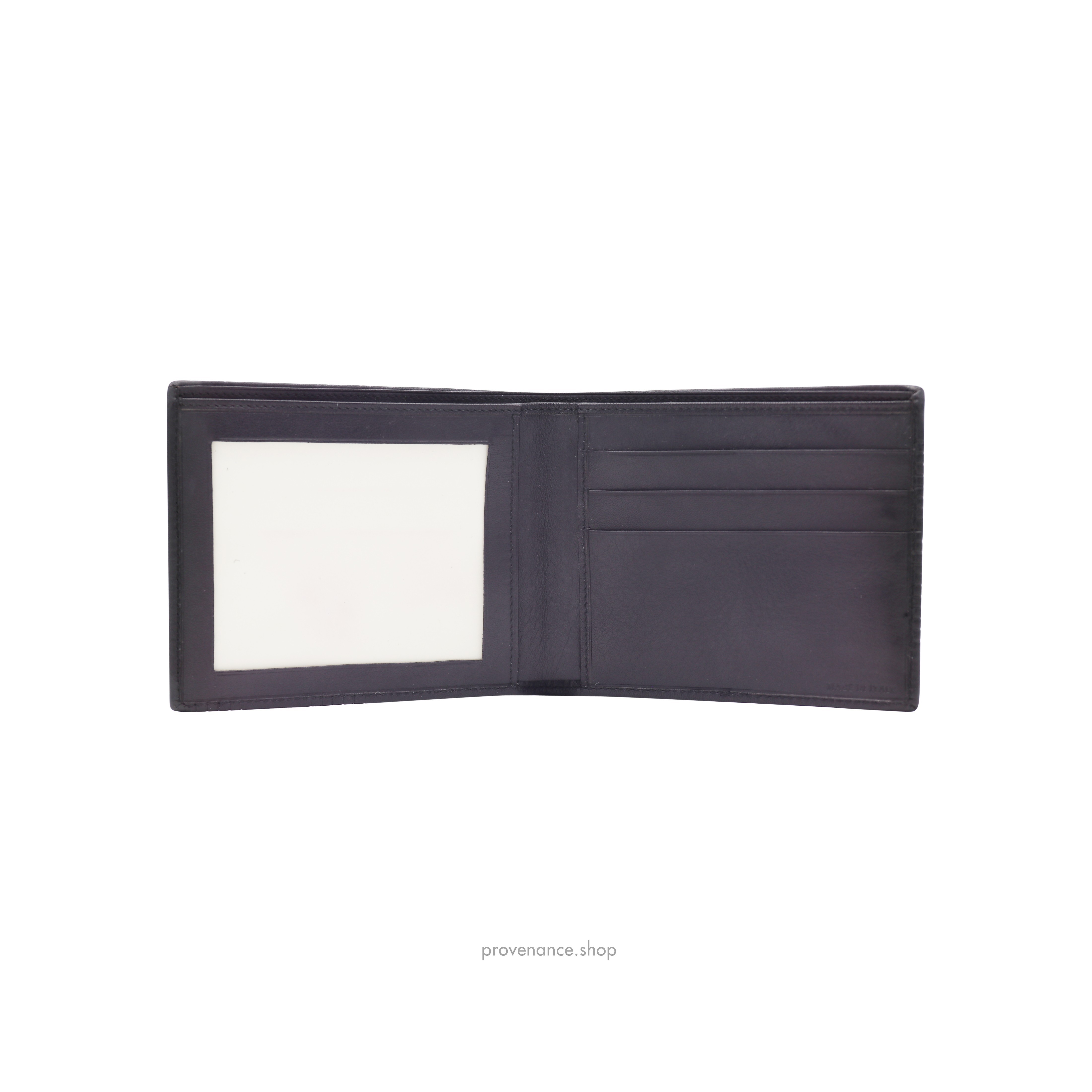 Lanvin Bifold Wallet - Black Leather - 6