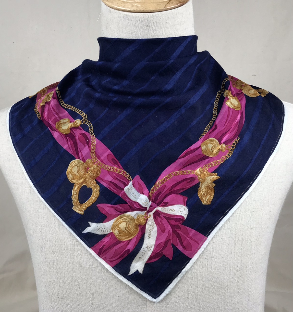 nina ricci bandana handkerchief neckerchief HC0476 - 1