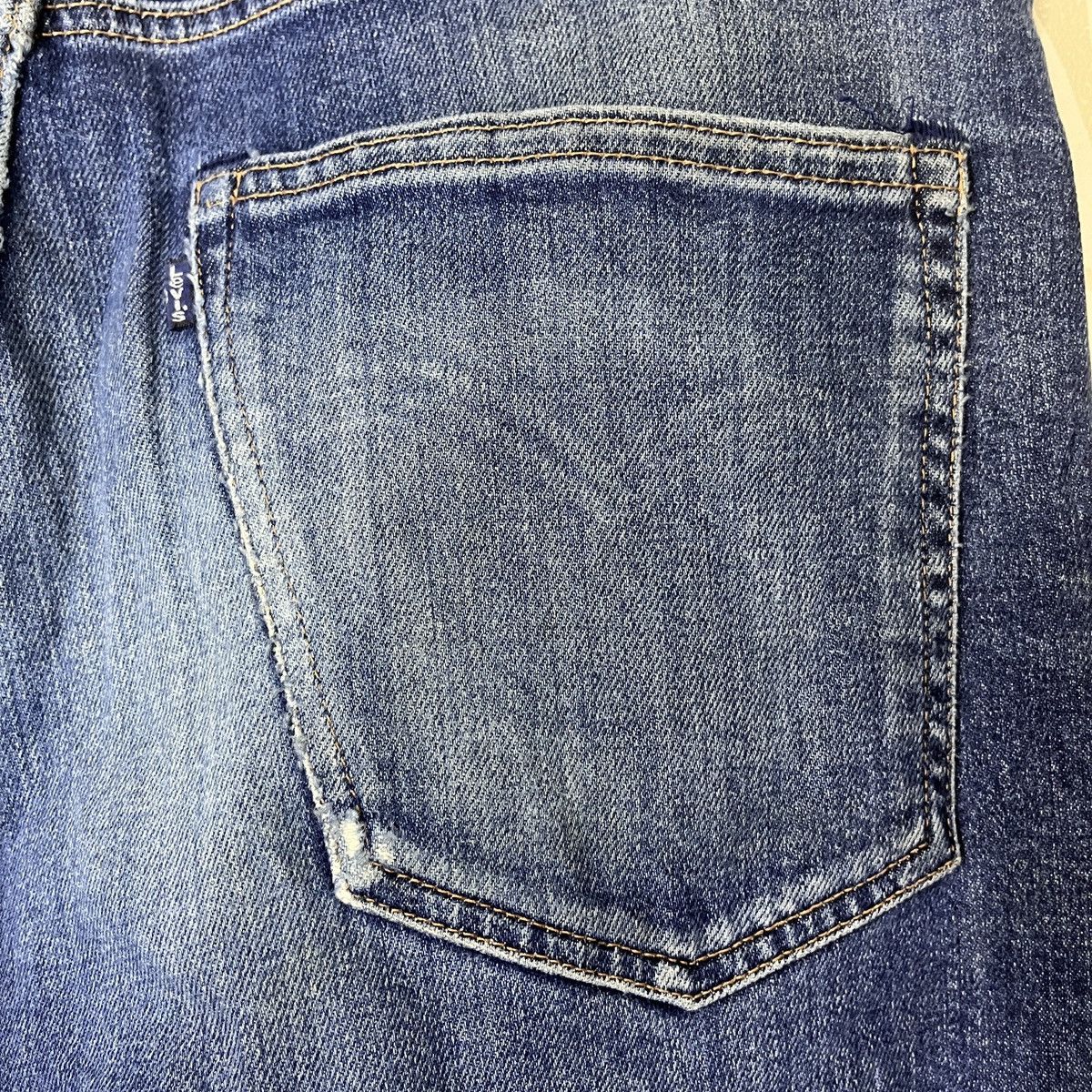 Levis Made & Crafted Blue Label Distressed Denim Jeans - 20