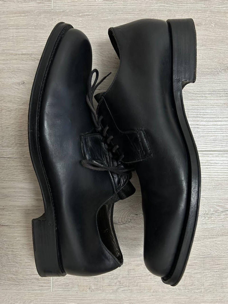 Jil Sander Raf Simons Era One Piece Leather Derby Shoes 6,5 - 1