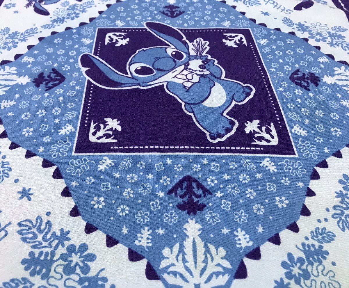Disney - lilo & stitch bandana handkerchief pocket square - 4