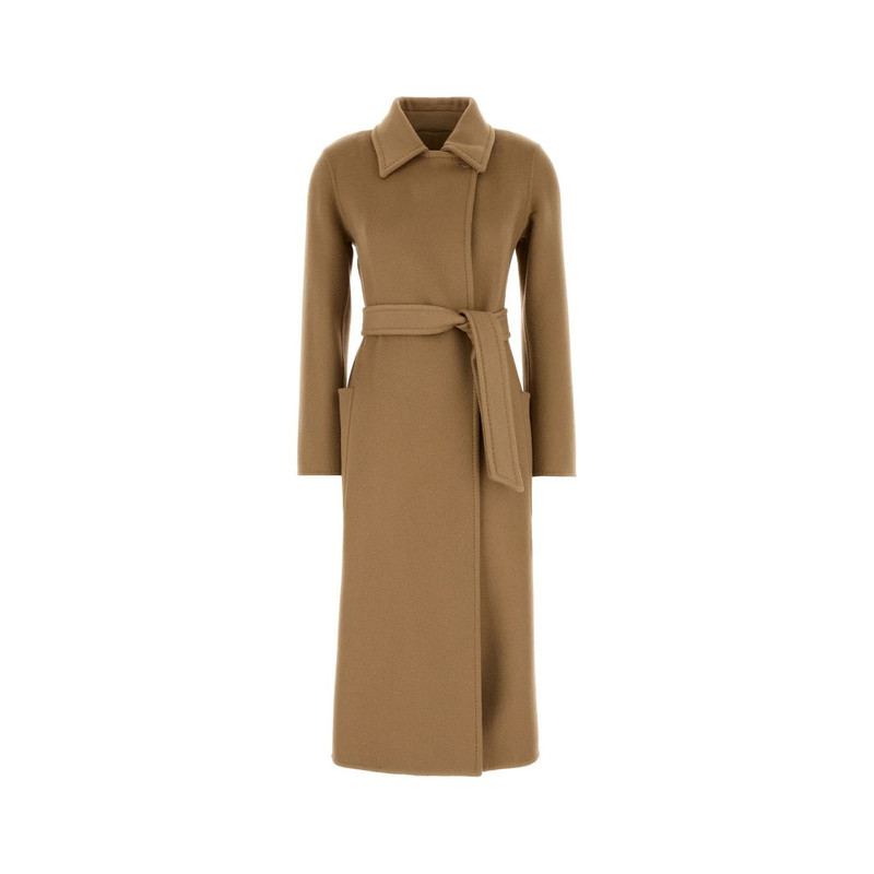 MAX MARA Artur Brown Cashmere Coat New & Authentic (Women's - 1