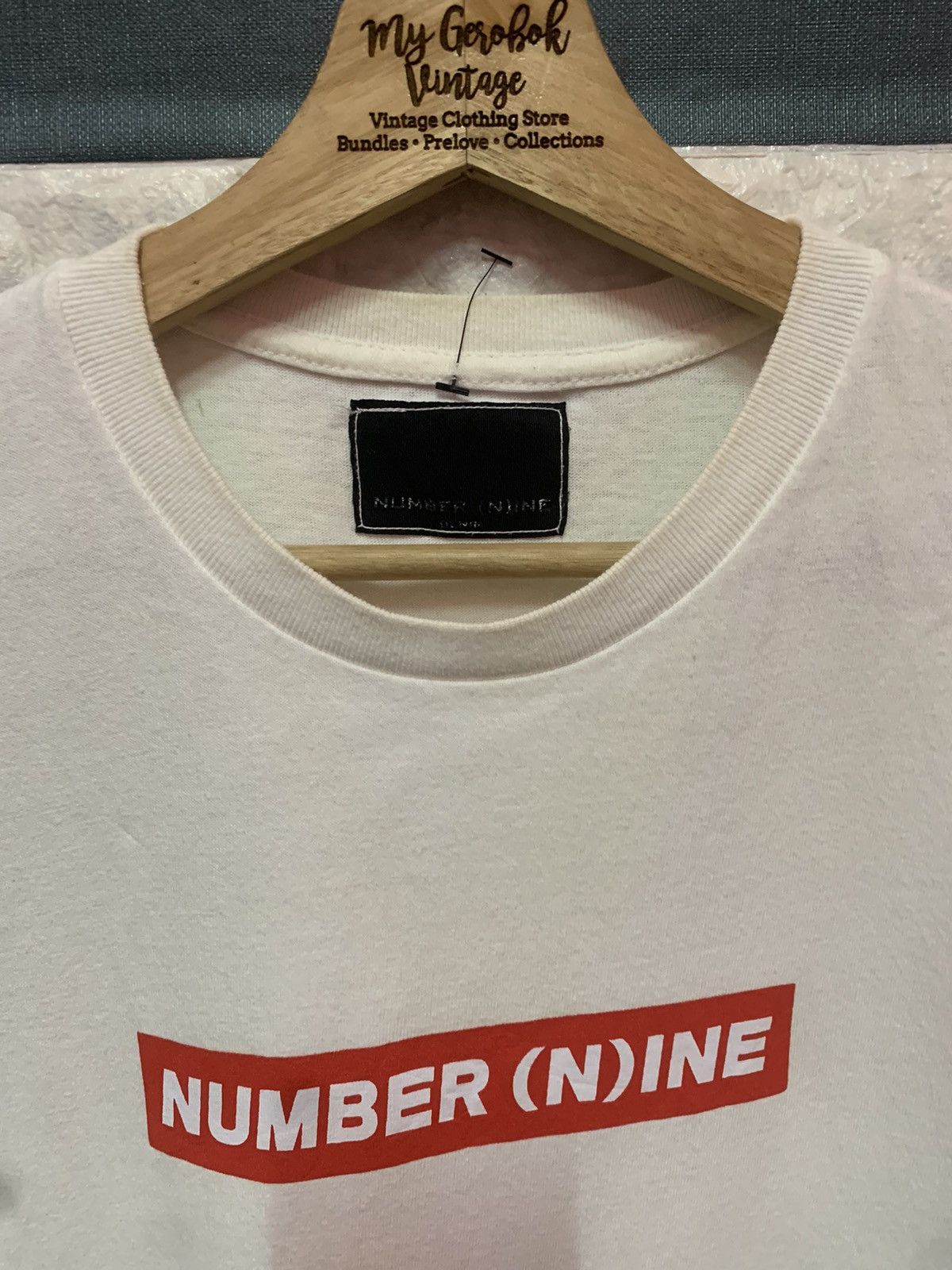 Rare!! Shirt NUMBER NINE - 4