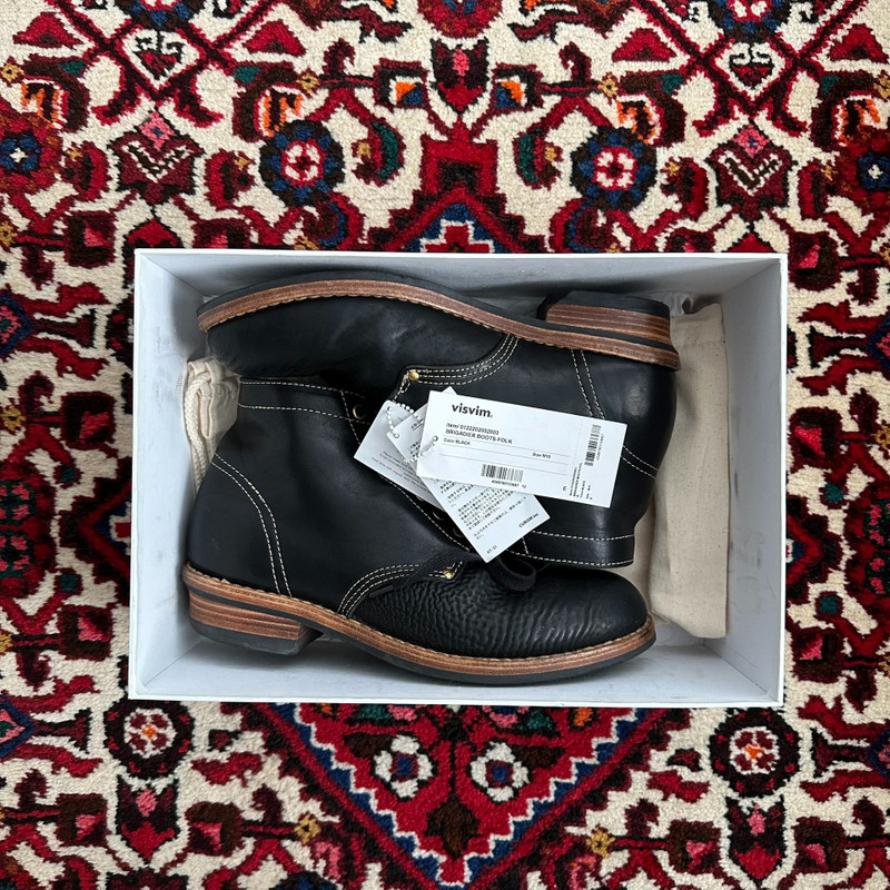 visvim 22aw brigadier boots - 1