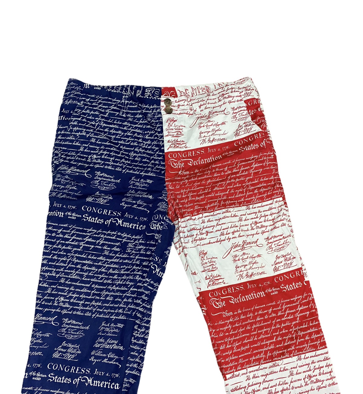 Designer - Archive Newspaper Design pants hype dope - 5