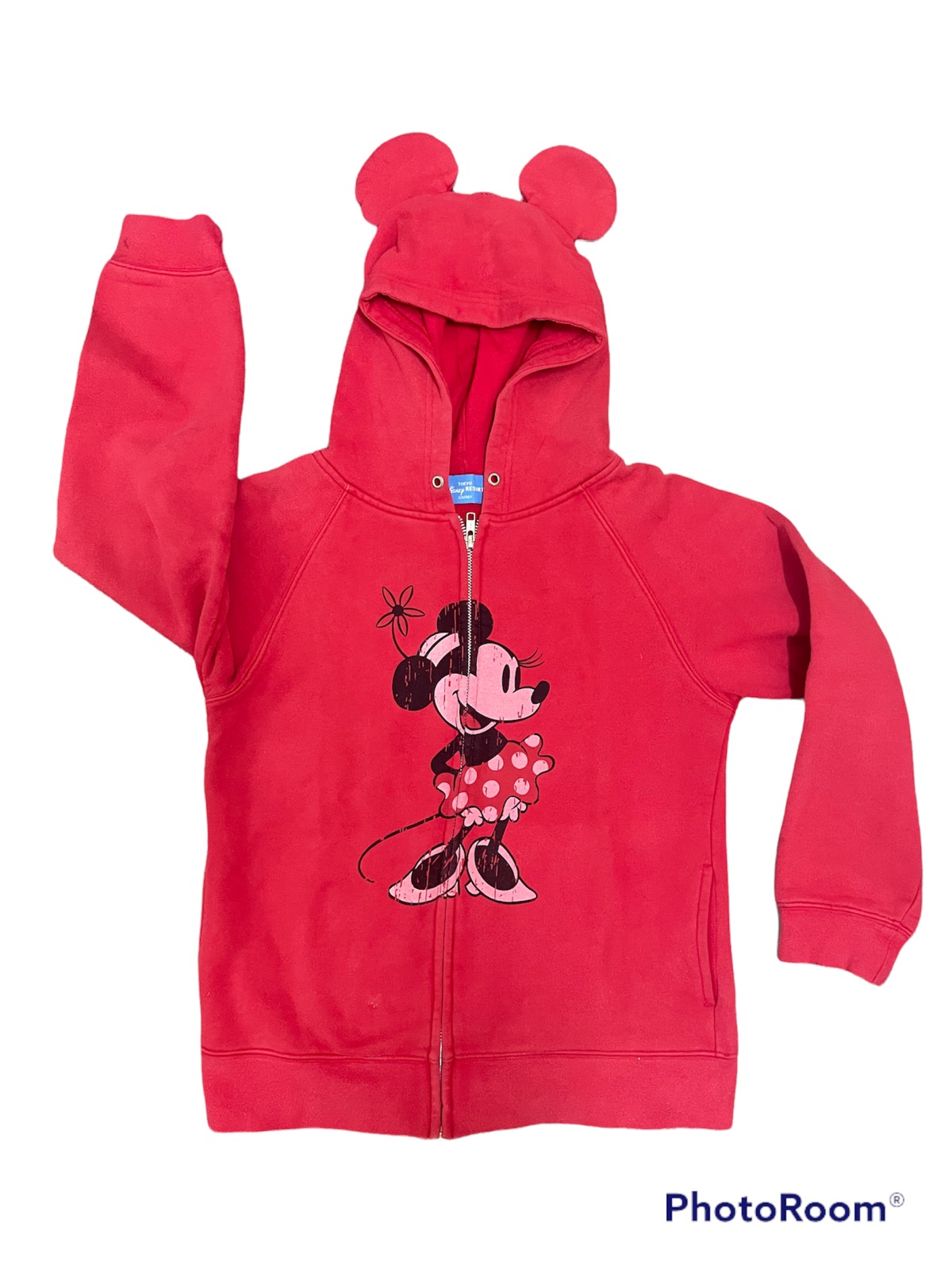 Mickey Mouse - Minnie / Disney Zip Up Hoodie Japan Designer / Streetwear - 2
