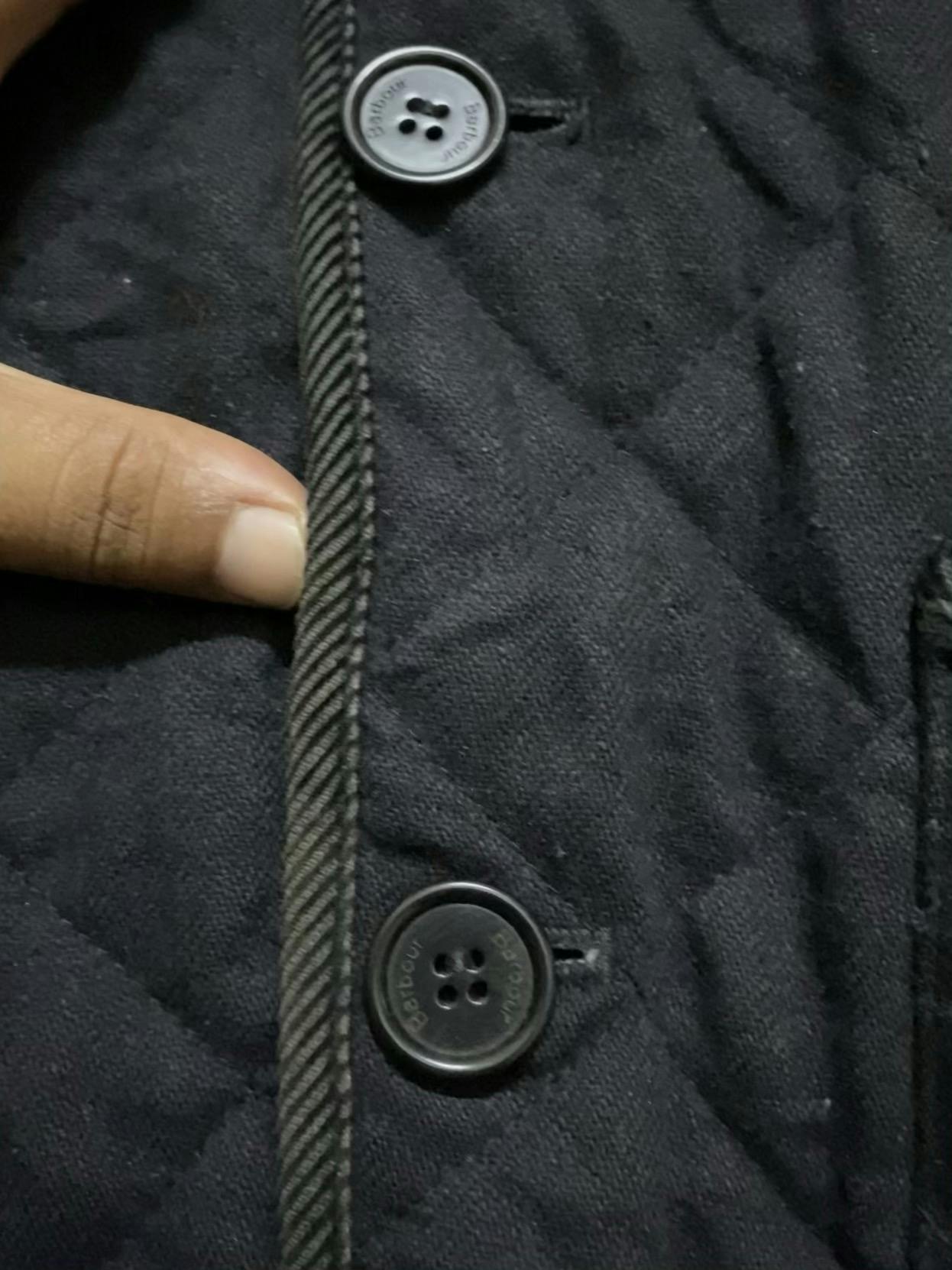 (A) BARBOUR BUTTON QUILT WOOL - 8