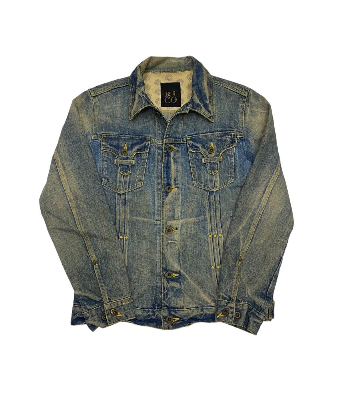 Archival Clothing - 🇯🇵 MADE IN JAPAN RICO DENIM DENIM TRUCKER JACKET - 1