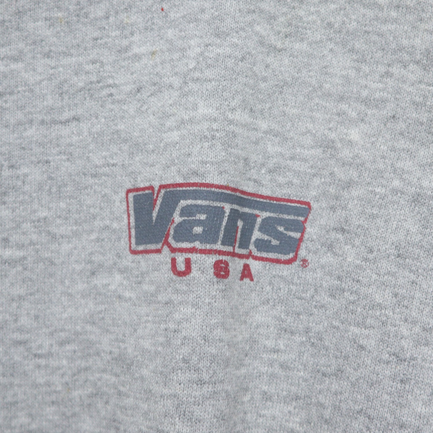 Vintage 90s VANS USA Skateboard Big Logo Sweater Sweatshirt Pullover Jumper - 4