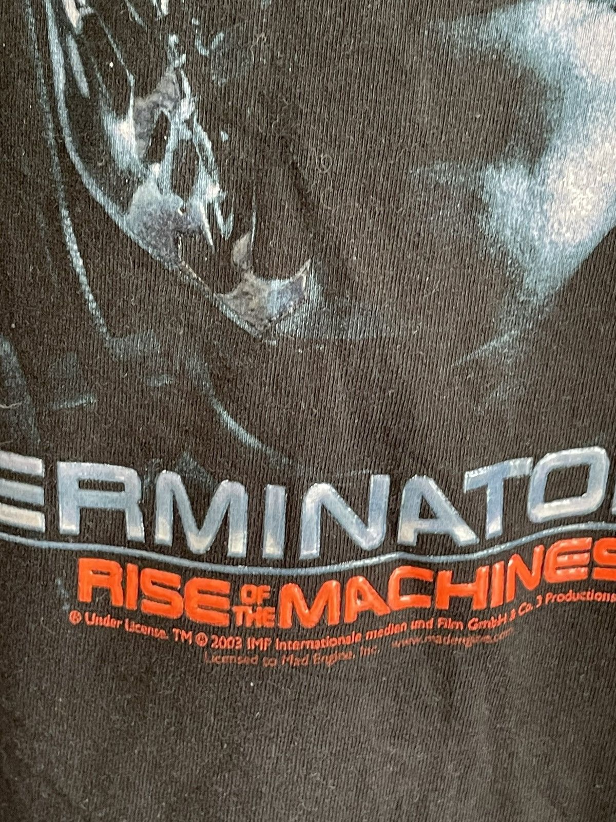 2003 Vintage Terminator 3 Movie T-shirt - 4